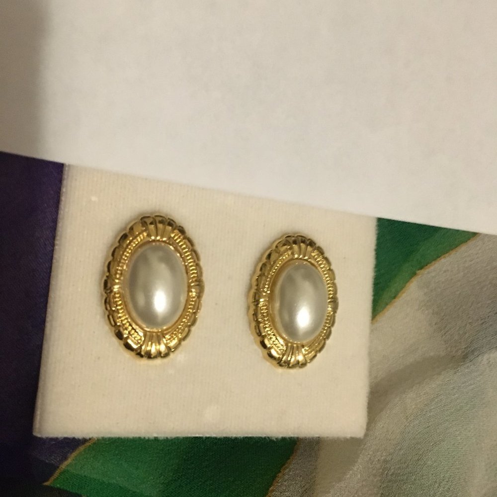 Fashion Faux Pearl Earrings